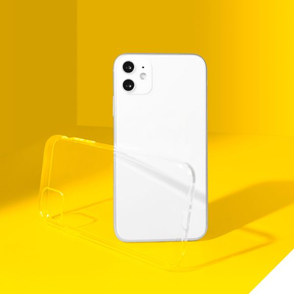 Accezz Clear Backcover Samsung Galaxy A72 - Transparant