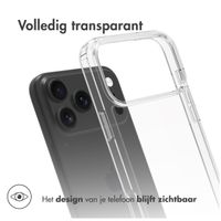 Accezz Xtreme Impact Backcover Apple iPhone 17 Pro Max - Transparant