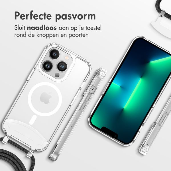 imoshion MagSafe Backcover met afneembaar koord Apple iPhone 13 Pro - Transparant