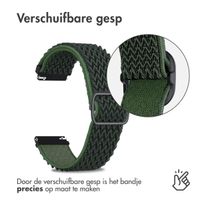 imoshion Elastisch nylon bandje - Universeel 18 mm aansluiting - Donkergroen