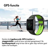 Lintelek Smartwatch ID205G - Zwart / Groen