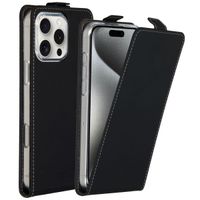 Accezz Flipcase Apple iPhone 16 Pro Max - Zwart