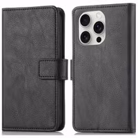 imoshion Luxe Bookcase Apple iPhone 16 Pro - Zwart