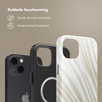Selencia Vivid Backcover met MagSafe Apple iPhone 13 - Nature Light Brown