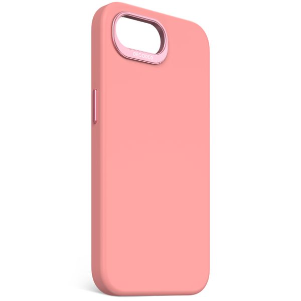 Decoded Silicone Backcover MagSafe Apple iPhone 17e - Bubblegum Pink