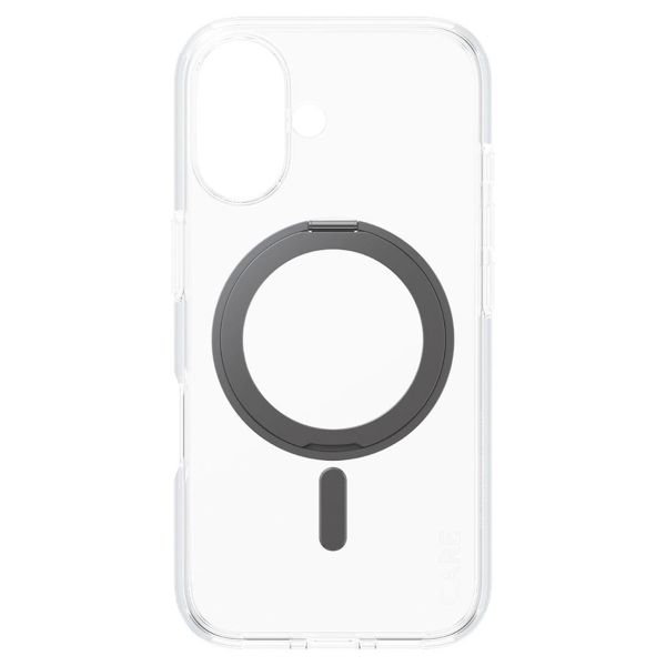 CARE by PanzerGlass Kickstand Case MagSafe iPhone 16 - Zwart