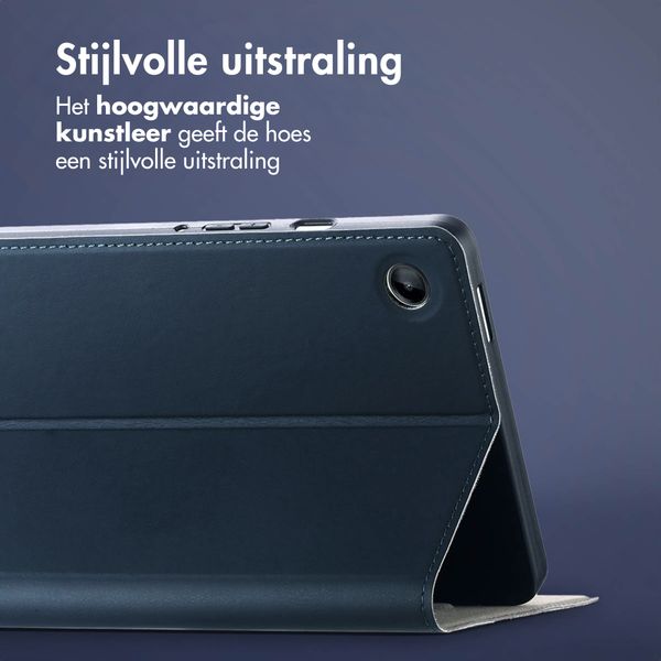 Accezz Classic Tablet Case Samsung Galaxy Tab A9 8.7 inch - Donkerblauw