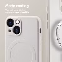 imoshion Color Backcover met MagSafe Apple iPhone 13 Mini - Beige