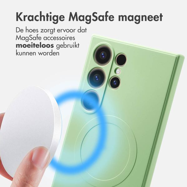 imoshion Color Backcover met MagSafe Samsung Galaxy S24 Ultra - Groen