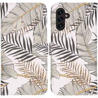 imoshion Design Softcase Bookcase Samsung Galaxy A13 (5G) / A04s - Glamour Botanic