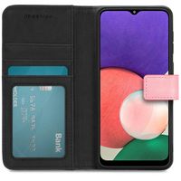 imoshion Luxe Bookcase Samsung Galaxy A22 (5G) - Roze