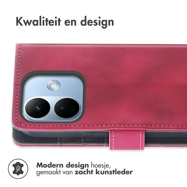 imoshion Bookcase met koord Xiaomi Redmi Note 17 Pro Max - Rood