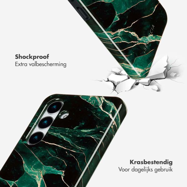 Selencia Vivid Backcover Samsung Galaxy S25 Plus - Chic Marble Quartz