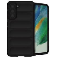 imoshion EasyGrip Backcover Samsung Galaxy S21 FE - Zwart