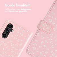 imoshion Design Bookcase Samsung Galaxy A54 (5G) - Pink Bazaar Flowers