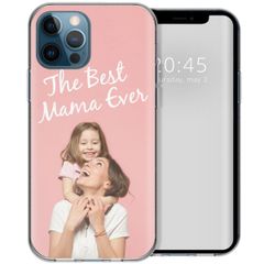 Ontwerp je eigen Apple iPhone 12 Pro Max gel hoesje - Transparant