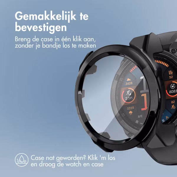 imoshion Full Cover Hardcase Garmin Fenix 8 - 51 mm - Zwart