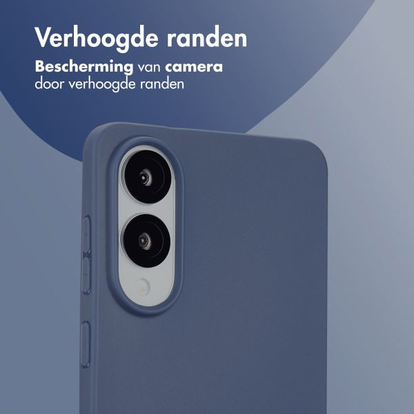 imoshion Color Backcover Samsung Galaxy S25 Edge - Donkerblauw