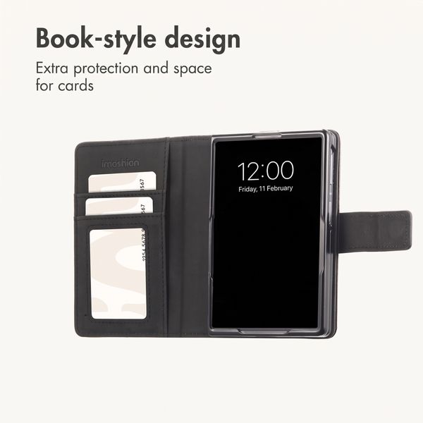 imoshion Luxury Wallet Case Samsung Galaxy Z Fold 8 - Black