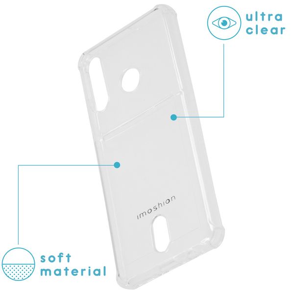 imoshion Softcase Backcover met pashouder Huawei P30 Lite