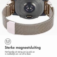 imoshion QuickFit® Milanees bandje  - Garmin 20 mm aansluiting - Maat L/XL - Starlight