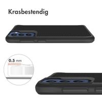 imoshion Rugged Hybrid Case Samsung Galaxy S21 FE - Zwart