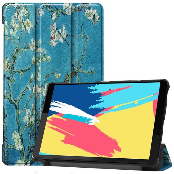 imoshion Design Trifold Bookcase Lenovo Tab M8 / M8 FHD - Green Plant