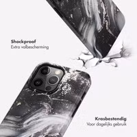 Selencia Vivid Backcover Apple iPhone 14 Pro Max - Chic Marble Black