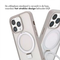 Accezz Ring Stand Backcover met MagSafe Apple iPhone 13 Pro - Grijs