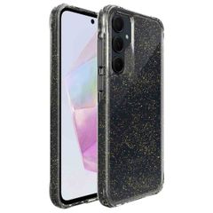 imoshion Clear Glitter Backcover Samsung Galaxy A35 - Goud
