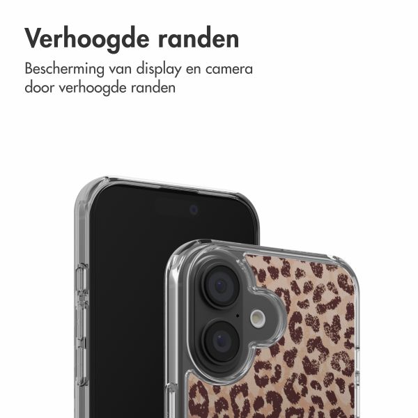 imoshion Design hoesje Apple iPhone 16 - Leopard Mood