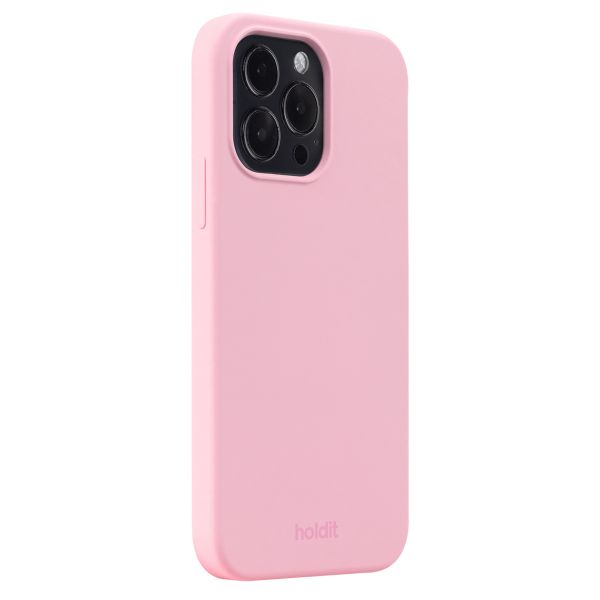 Holdit Silicone Case iPhone 15 Pro Max - Pink