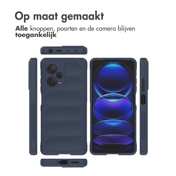 imoshion EasyGrip Backcover Xiaomi Redmi Note 12 Pro Plus - Donkerblauw