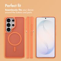 imoshion Colour Guard Back Cover with MagSafe Samsung Galaxy S26 Ultra - Orange