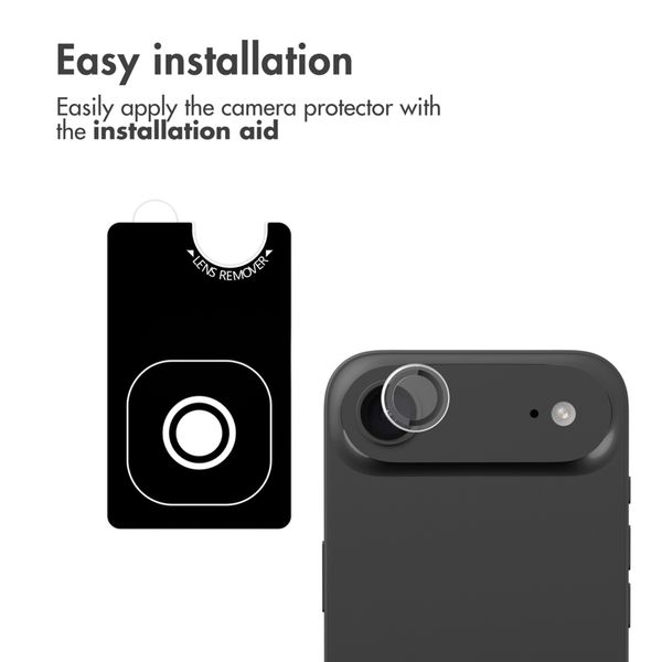 imoshion Camera Protector Glass 2-pack Apple iPhone Air - Transparent