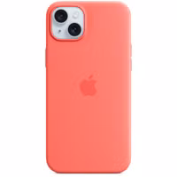 Apple Silicone Backcover MagSafe Apple iPhone 15 Plus - Guava