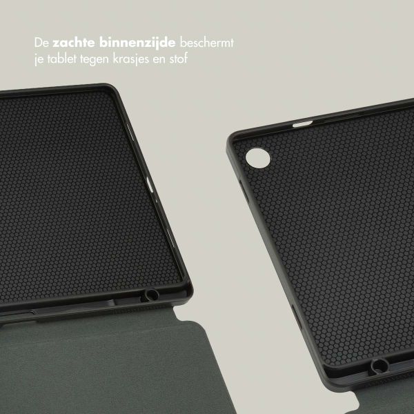 Selencia Vivid tablethoes Samsung Galaxy Tab A9 Plus - Desert Waves Beige