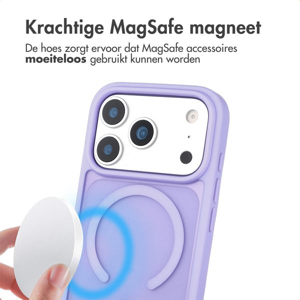 imoshion Color Guard Backcover met MagSafe Apple iPhone 18 Pro / 17 Pro - Lila