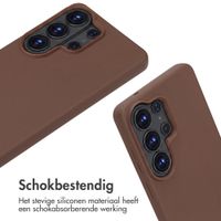 imoshion Siliconen hoesje met koord Samsung Galaxy S26 Ultra - Bruin