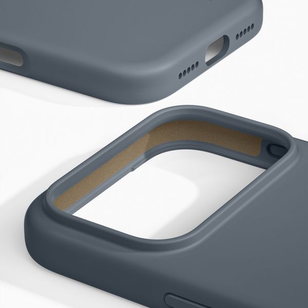 iDeal of Sweden Silicone Case met MagSafe Apple iPhone 18 Pro / 17 Pro - Midnight Blue