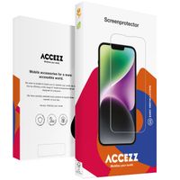 Accezz Gehard Glas Screenprotector voor de Motorola Moto G14 - Transparant