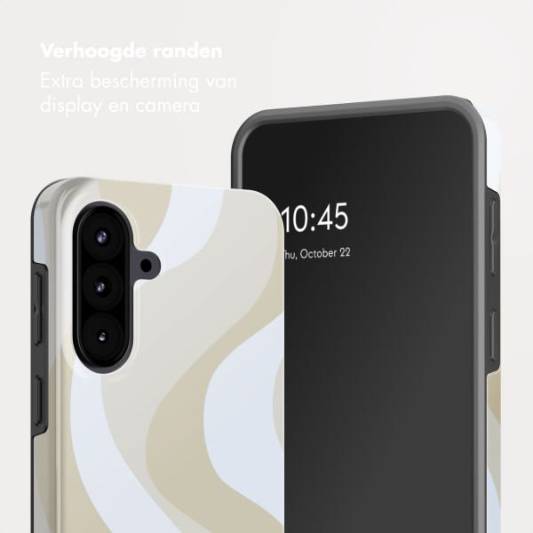 Selencia Vivid Backcover Samsung Galaxy A57 (5G) - Desert Waves Beige