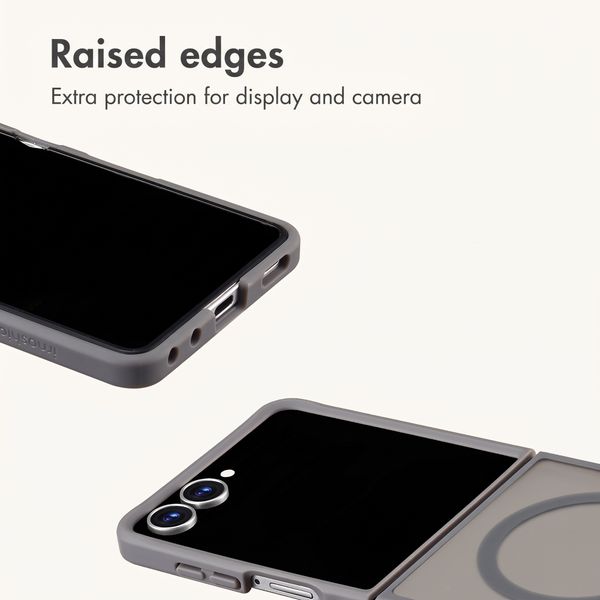 imoshion Colour Guard Case with MagSafe Samsung Galaxy Z Flip 8 - Grey