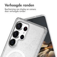 imoshion Sparkle Backcover met MagSafe Samsung Galaxy S25 Ultra - Glitter Transparant