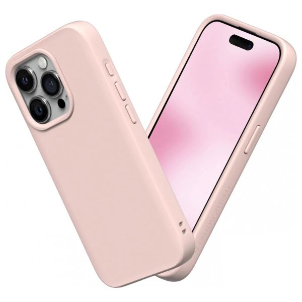 RhinoShield SolidSuit Backcover iPhone 15 Pro - Blush Pink