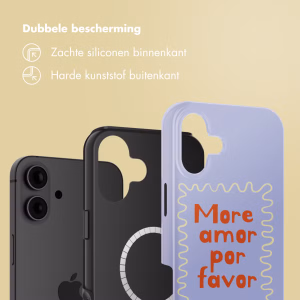 Selencia Vivid Backcover met MagSafe Apple iPhone 16 - More Amor