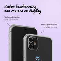 Gepersonaliseerd hoesje met naam iPhone 11 - Transparant