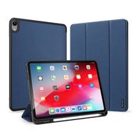 Dux Ducis Domo Bookcase Apple iPad Air 11 inch (2025) M3 / (2024) M2 / Air 5 (2022) / Air 4 (2020) - Donkerblauw