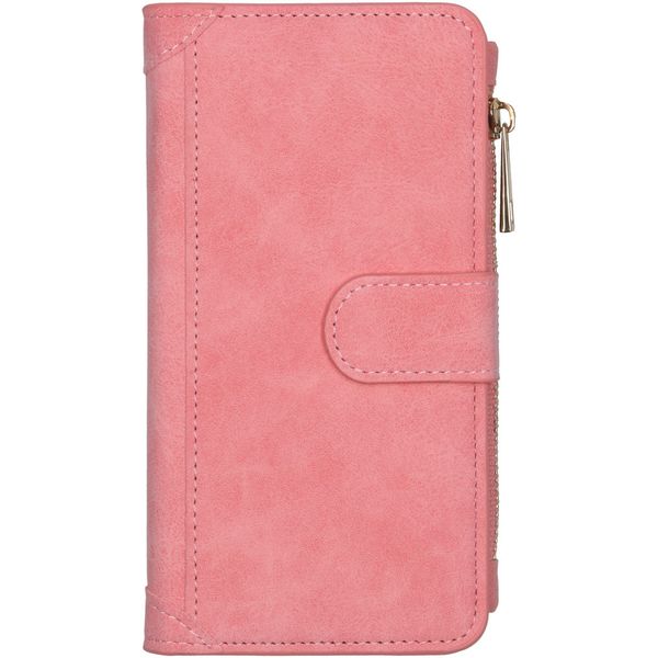 Luxe Portemonnee iPhone 12 (Pro) - Roze