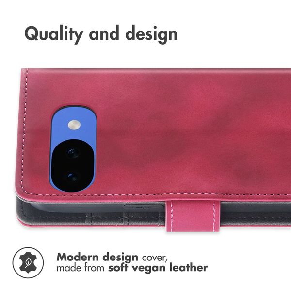 imoshion Bookcase with Strap Google Pixel 10a - Red